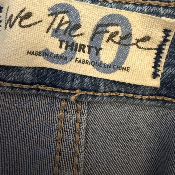 Free People Just Float On Flare Jeans Size 30 New Without Tag - Picture 6 of 6